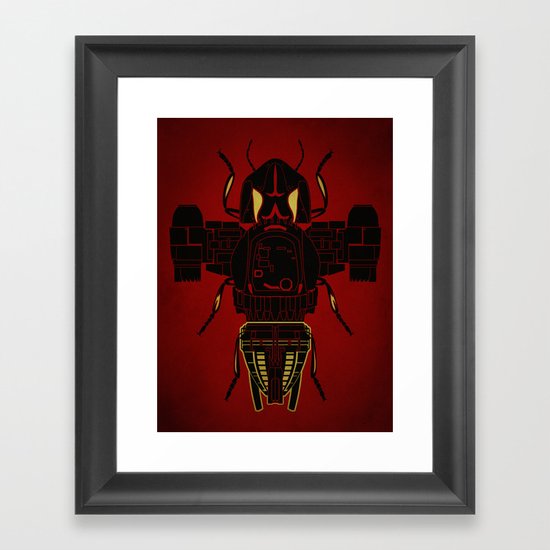 Firefly Framed Art Print