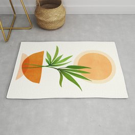 Abstract Happiness Still Life Rug