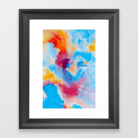 Meld Framed Art Print