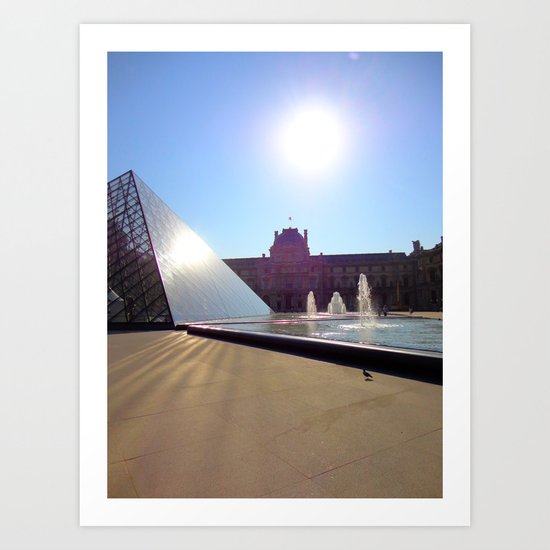 Louvre Paris Art Print