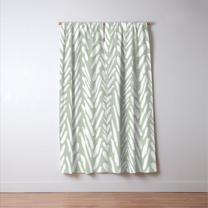 Herringbone mudcloth pattern - light green Blackout ... Do you need a herringbone chain?