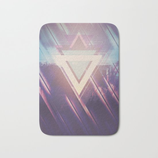 Future Skyline. Bath Mat