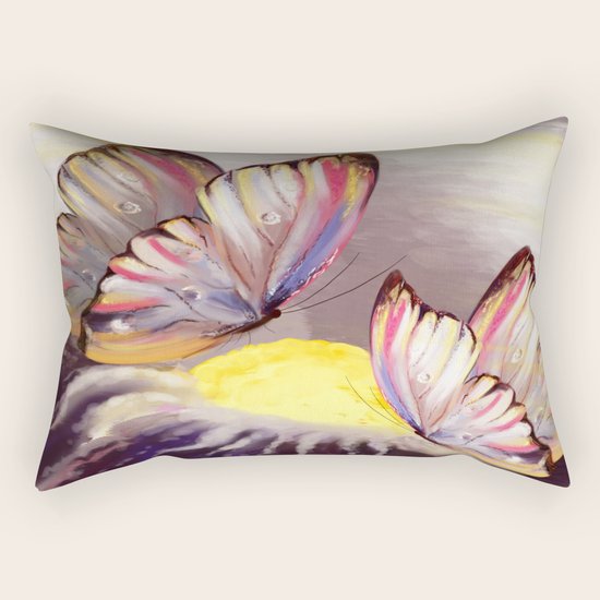 Butterflies Rectangular Pillow