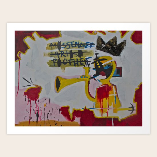 Basqui NOT Art Print