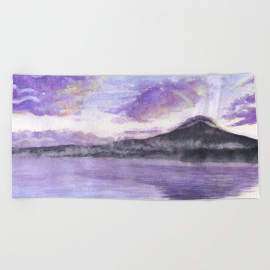 Mount Fuji Beach Towel