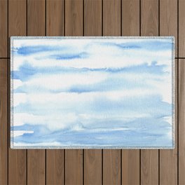 Waves and Sky Outdoor Rug