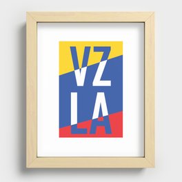 Venezuela Recessed Framed Print