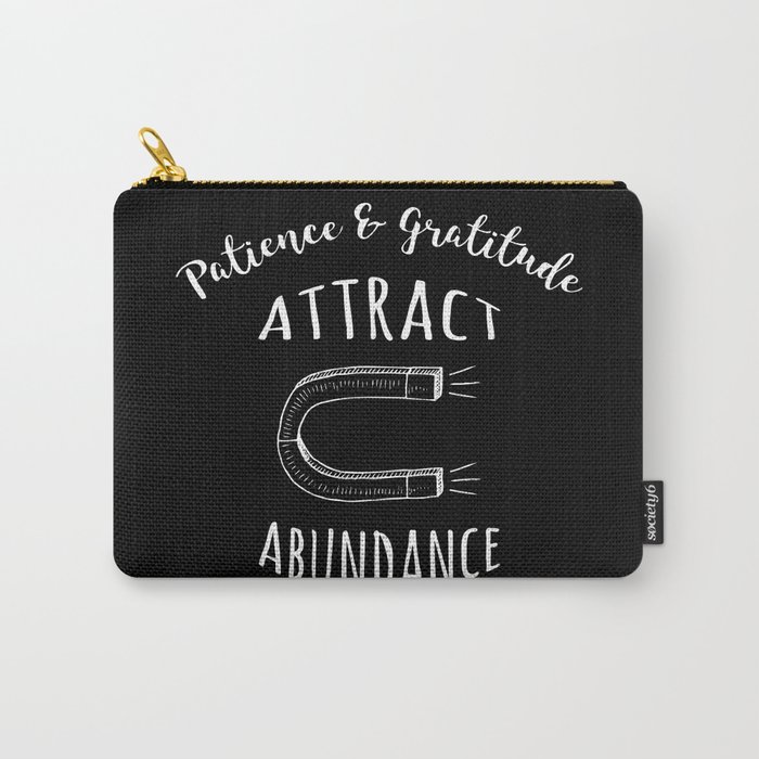 Attract Abundance Carry-All Pouch