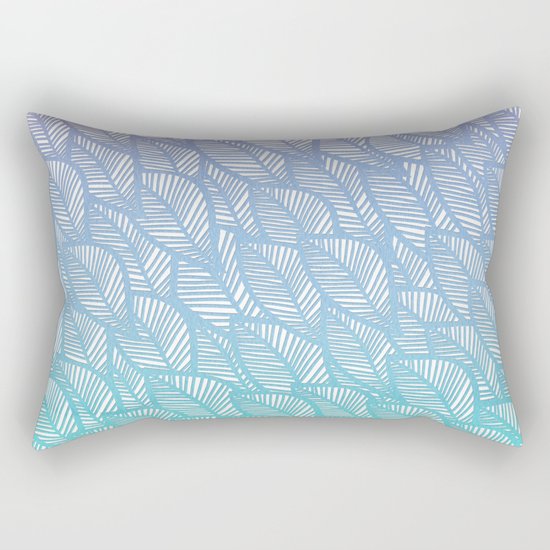 Leaves in Winter Rectangular Pillow