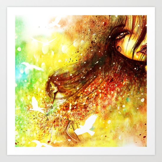 MEMORY Art Print