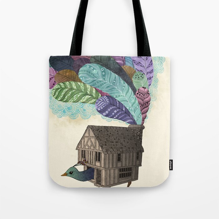 birdhouse revisited Tote Bag
