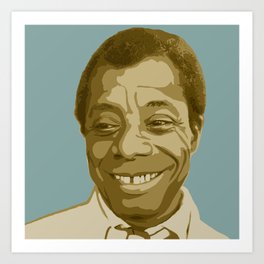 James Baldwin Art Print