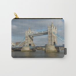 Great Britain Photography - Tower Bridge In The Center Of London Carry-All Pouch