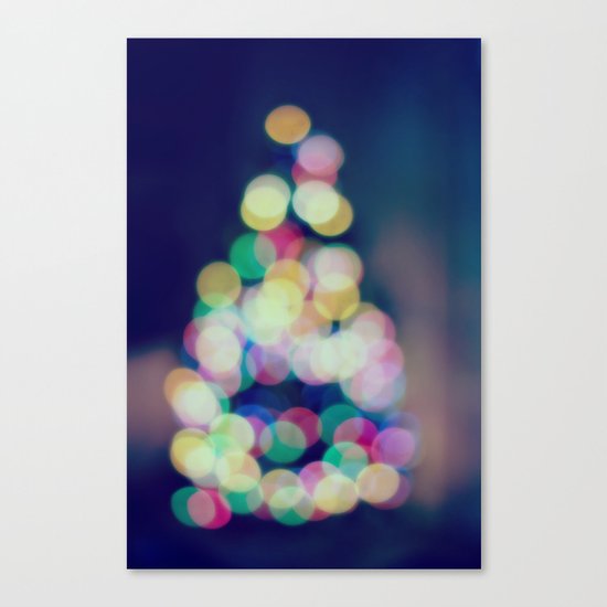Blue Christmas Canvas Print
