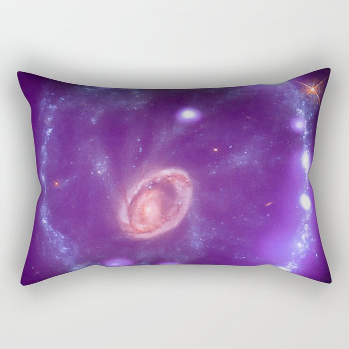 Nasa picture 50:  ESO 350-40 or PGC 2248 Galaxy Rectangular Pillow