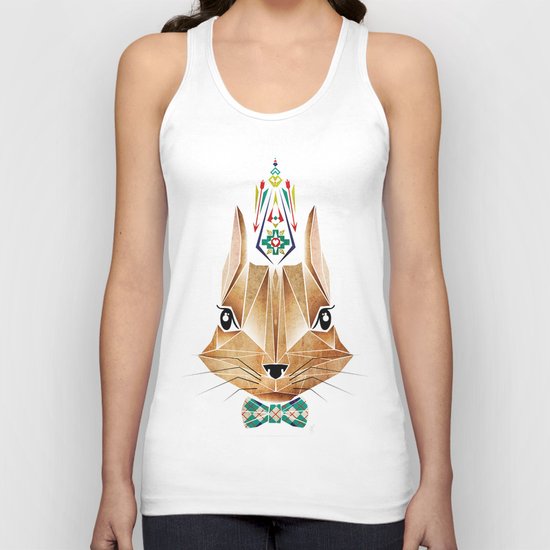 squirrel Unisex Tank Top