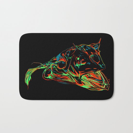 Deep Sea Creature Bath Mat