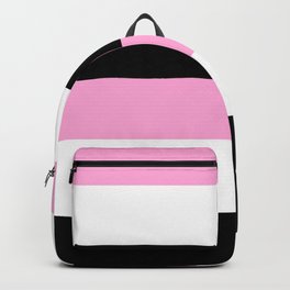 Wide French Stripes Backpack