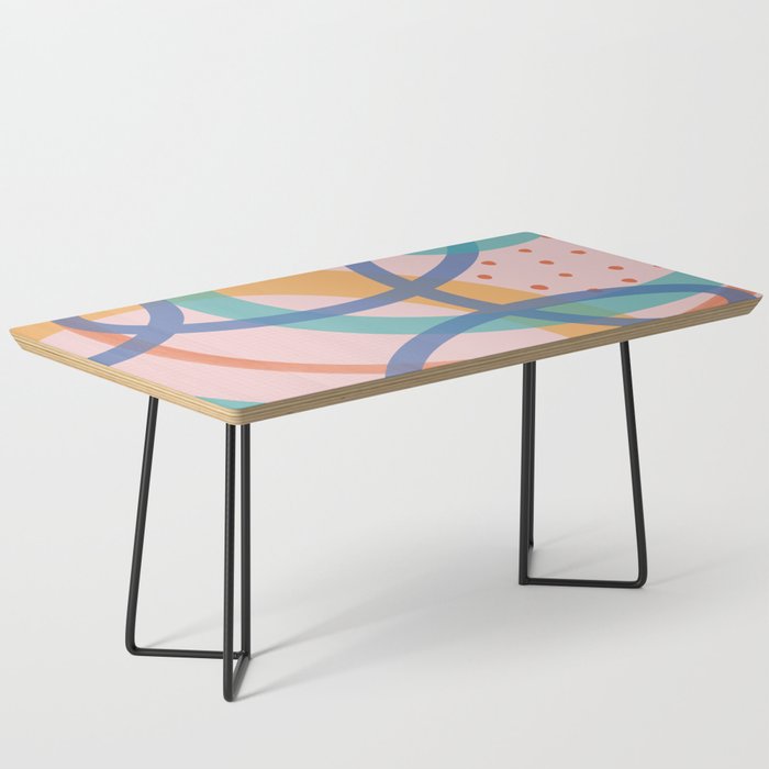 Summer Doodle Coffee Table