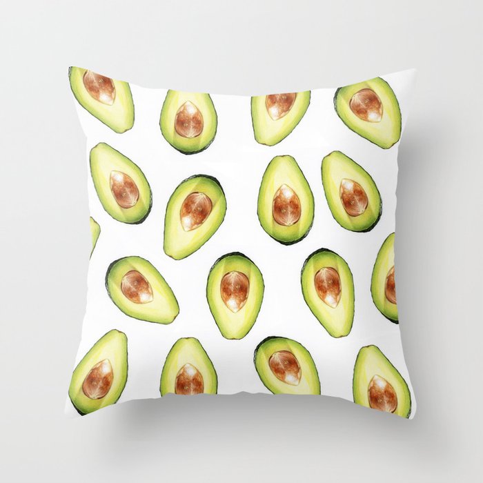 Avocado Throw Pillow