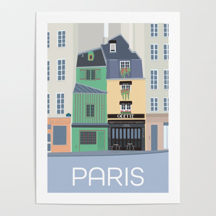 Paris France Poster