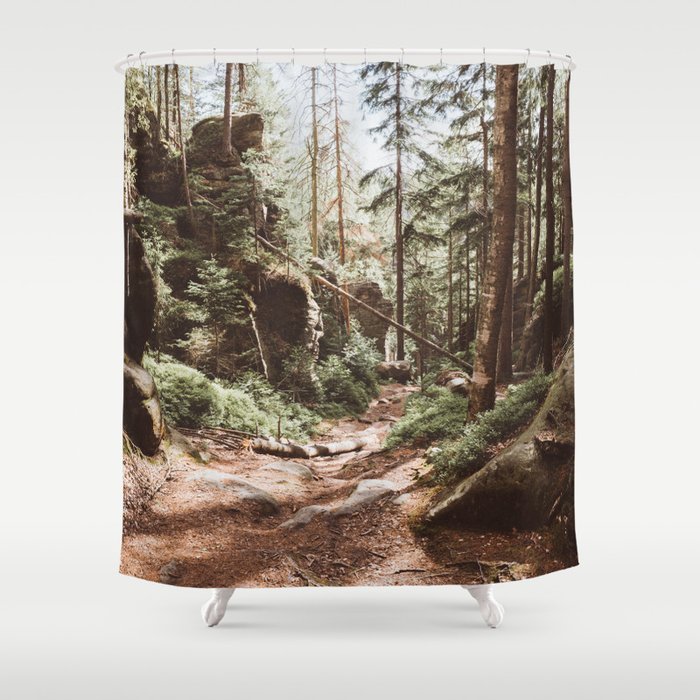 Wild Summer Landscape And Nature Photography Shower Curtain By Ewkaphoto