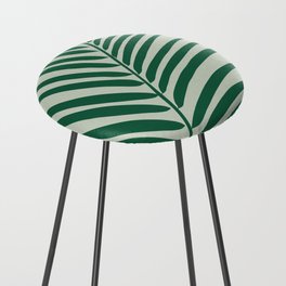 Palm Leaf Sage And Olive Green Counter Stool