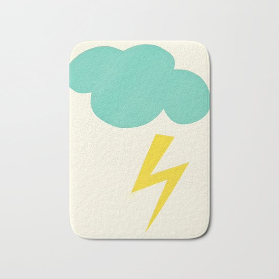 Lightning Strike Bath Mat