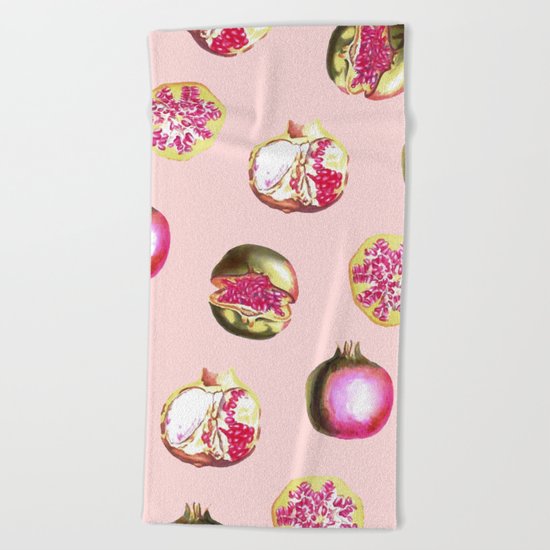 Pom Zest #society6 #artprints #buyart Beach Towel