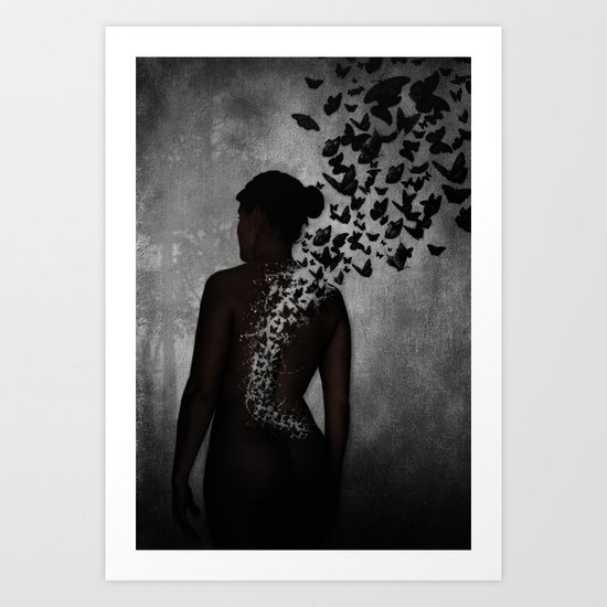 The Butterfly Transformation II Art Print