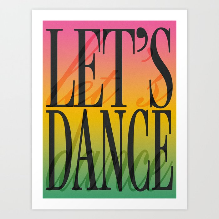 Let's Dance Art Print