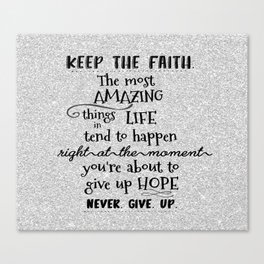 Inspirational Quotes Canvas Prints Society6