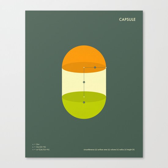 CAPSULE Canvas Print
