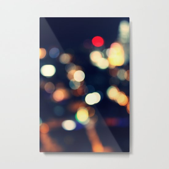 Lights Metal Print