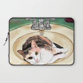 Catrina in the Sink Laptop Sleeve