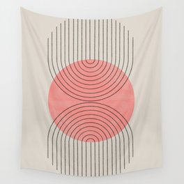 Perfect Touch Peach Wall Tapestry