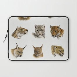 Wild animal, safari lithograph, The Great and Small Game of India Laptop Sleeve