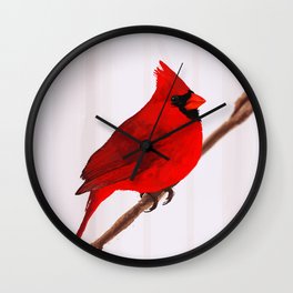 Cardinal Wall Clock