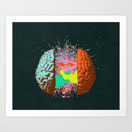 ABSTRACT PLACES Art Print
