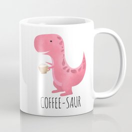 Coffee-saur | Pink Mug