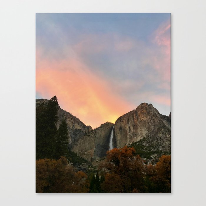 Yosemite Sunset Canvas Print