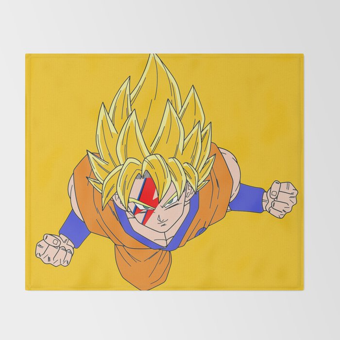 Dragonball Art Imagenation Throw Blanket By Poordesign Society6