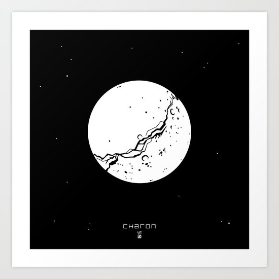 CHARON Art Print