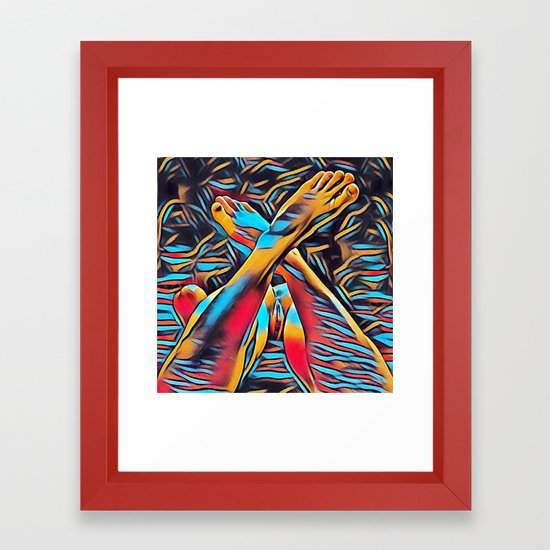 3766s Bh Abstract Leg Arch Vulva Art Feet Up Rendered Abstract By
