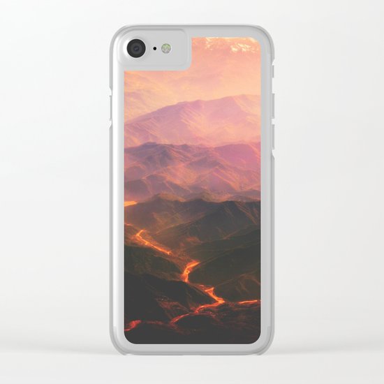 Volcano active Clear iPhone Case