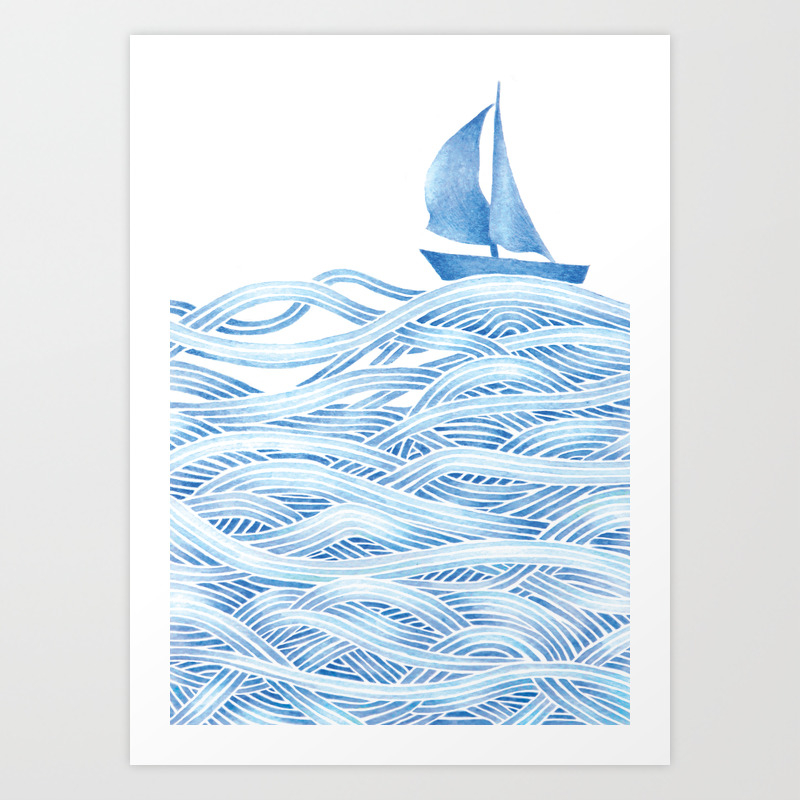 dream Sail away with me honey Digital Download Print file  instant download JPG watercolour feather nautical marine print summer vibes