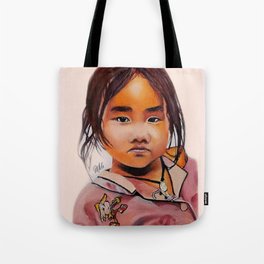 asian girl Tote Bag