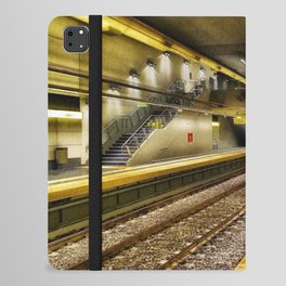Argentina Photography - Subway Train Station In Buenos Aires iPad Folio Case