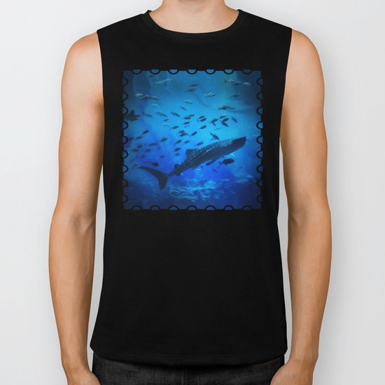A Whale of a Teacher Biker Tank