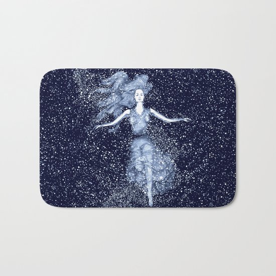 Starlight Swimmer Bath Mat